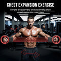 Adjustable Resistance Chest Expander for Full Body Muscle Workouts