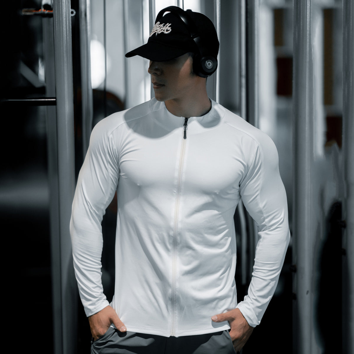 muscle fitness men's-drying high elastic T-shirt