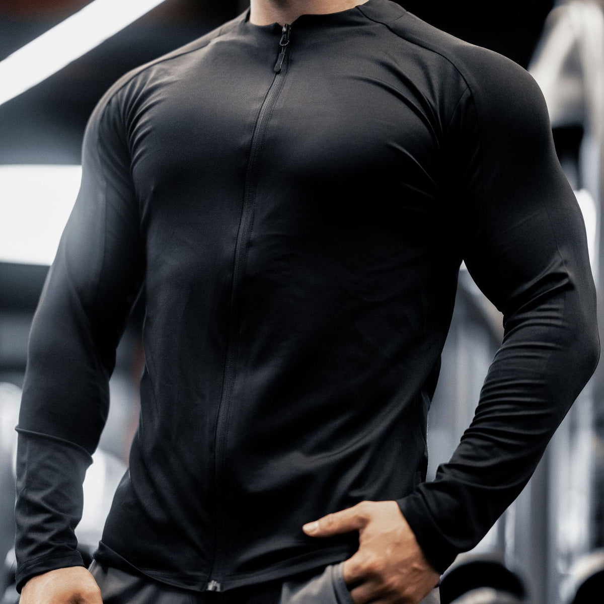 muscle fitness men's-drying high elastic T-shirt