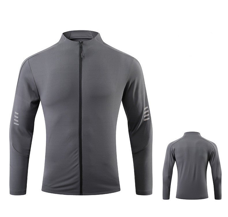 muscle fitness men's-drying high elastic T-shirt