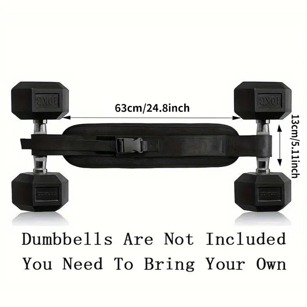 Adjustable Weighted Waist Belt, for Home Workouts,